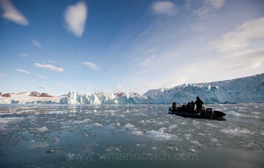  "Zodiac Glacier - Svalbard - Marinovich Wildlife Photography"