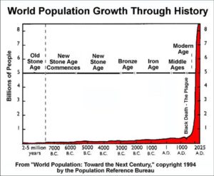 "Population through the ages"