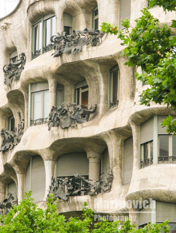 “Casa Milà balconies- Marinovich Photography”