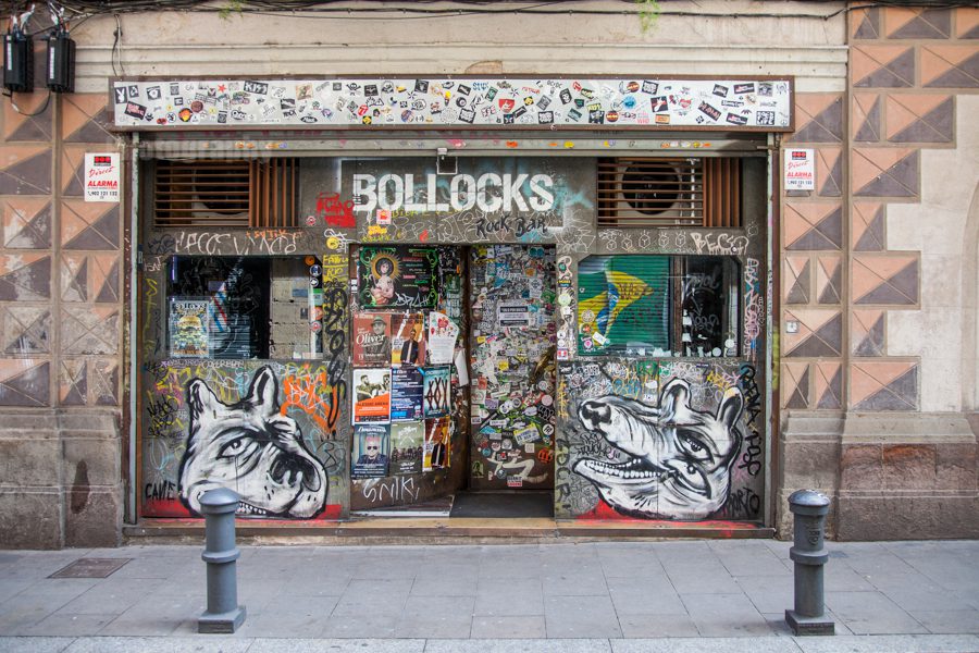 “Bollocks Rock Bar Barcelona - Marinovich Photography”