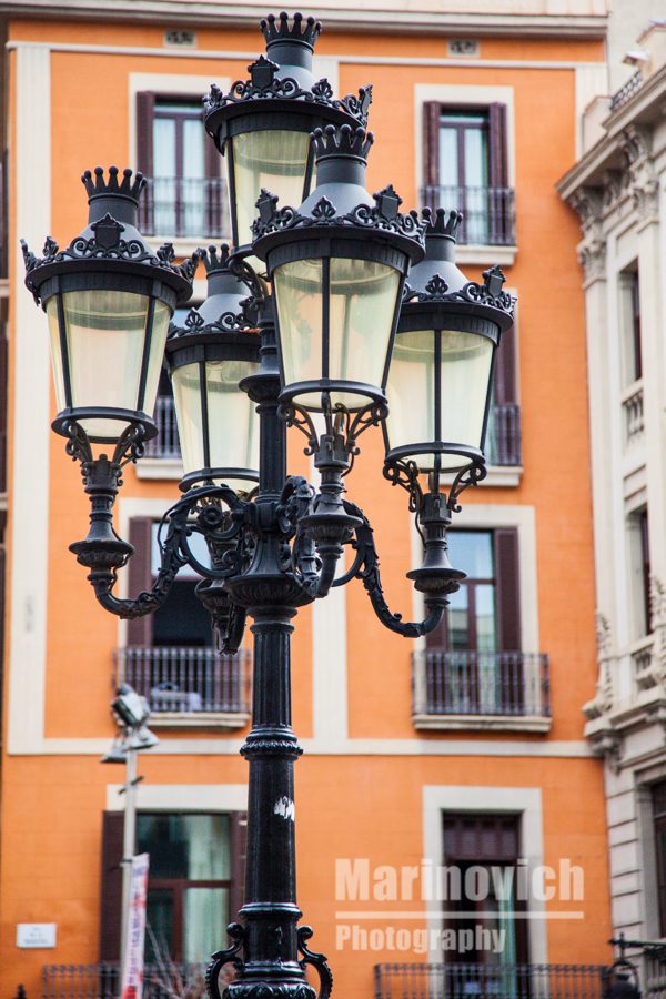 “Barcelona Lamps - Marinovich Photography”