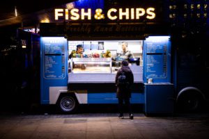 "Fish and chips van by Wayne Marinovich Photography"