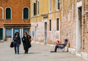 "Venice residents relaxing - Marinovich Photography"