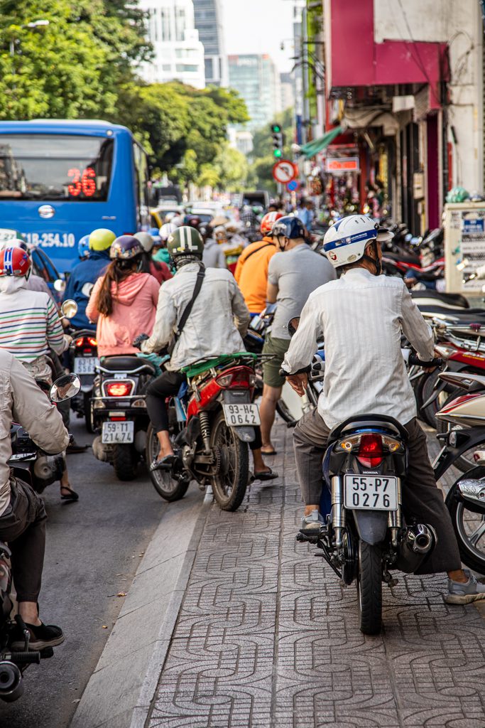 “Scooters in Ho chi Minh Vietnam - Wayne Marinovich Photography”