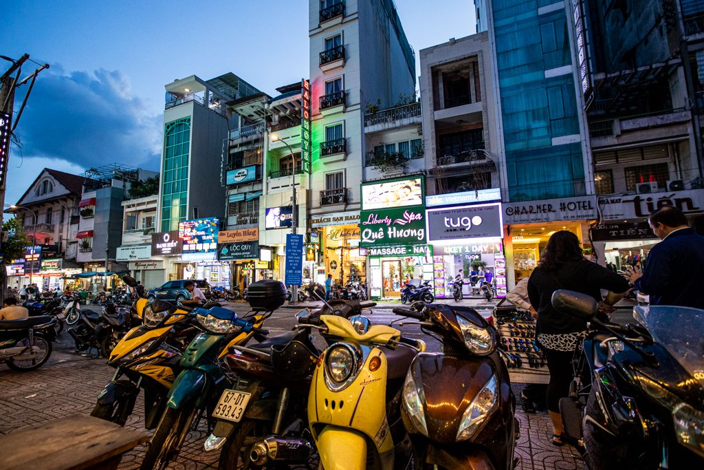 “Scooters in Ho chi Minh Vietnam - Wayne Marinovich Photography”