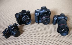 "My cameras over 35 years - Wayne Marinovich.co.uk