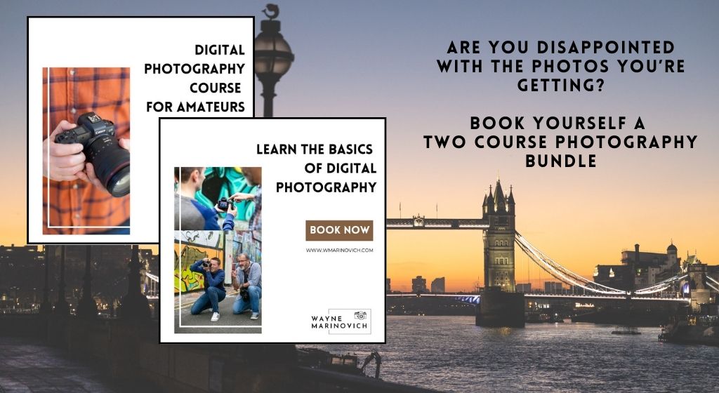 "Two photography courses at a discount -Wayne Marinovich Photography"